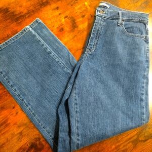Lee Relaxed Fit Straight Leg at the Waist - Jeans Size 12 Medium Great Condition